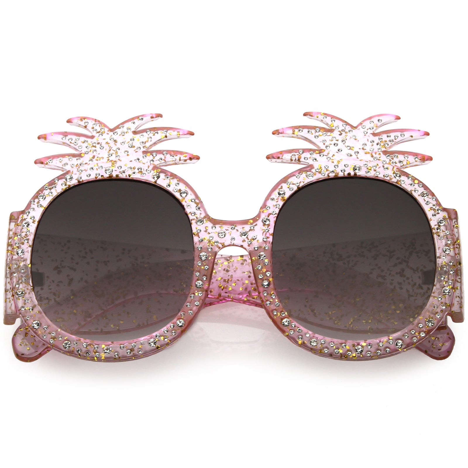 Festival Handmade Novelty Rhinestone Pineapple Sunglasses C608