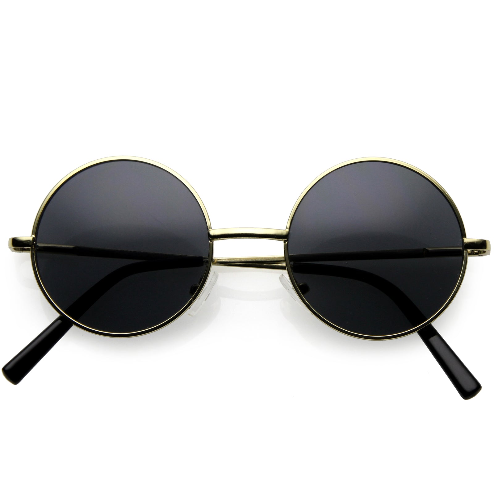 Vintage Inspired Small Round Thin Metal Frame Retro Lennon Sunglasses C919