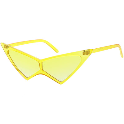 Retro Cat eye Sunglasses Set Vintage Narrow Cat Eye Neon Party Glasses Bulk  for Women