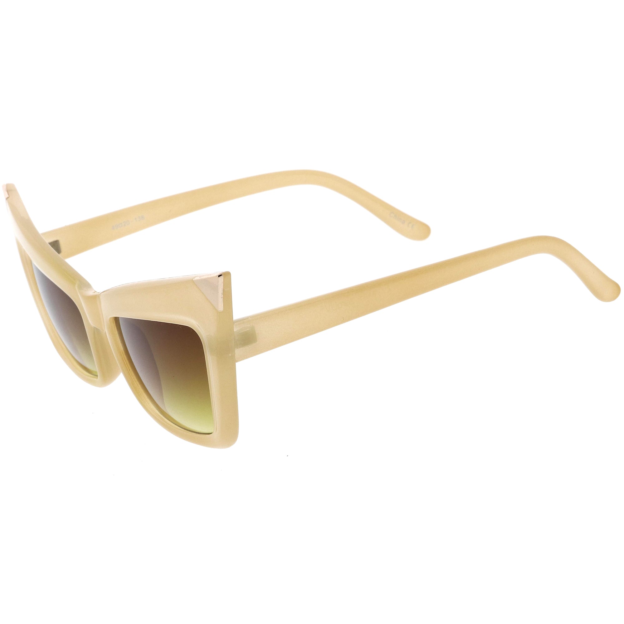 Hot Sale! Flat Lens Women Cat Eye Sunglasses Classic Designer Brand – Shade  Shack Sunglasses