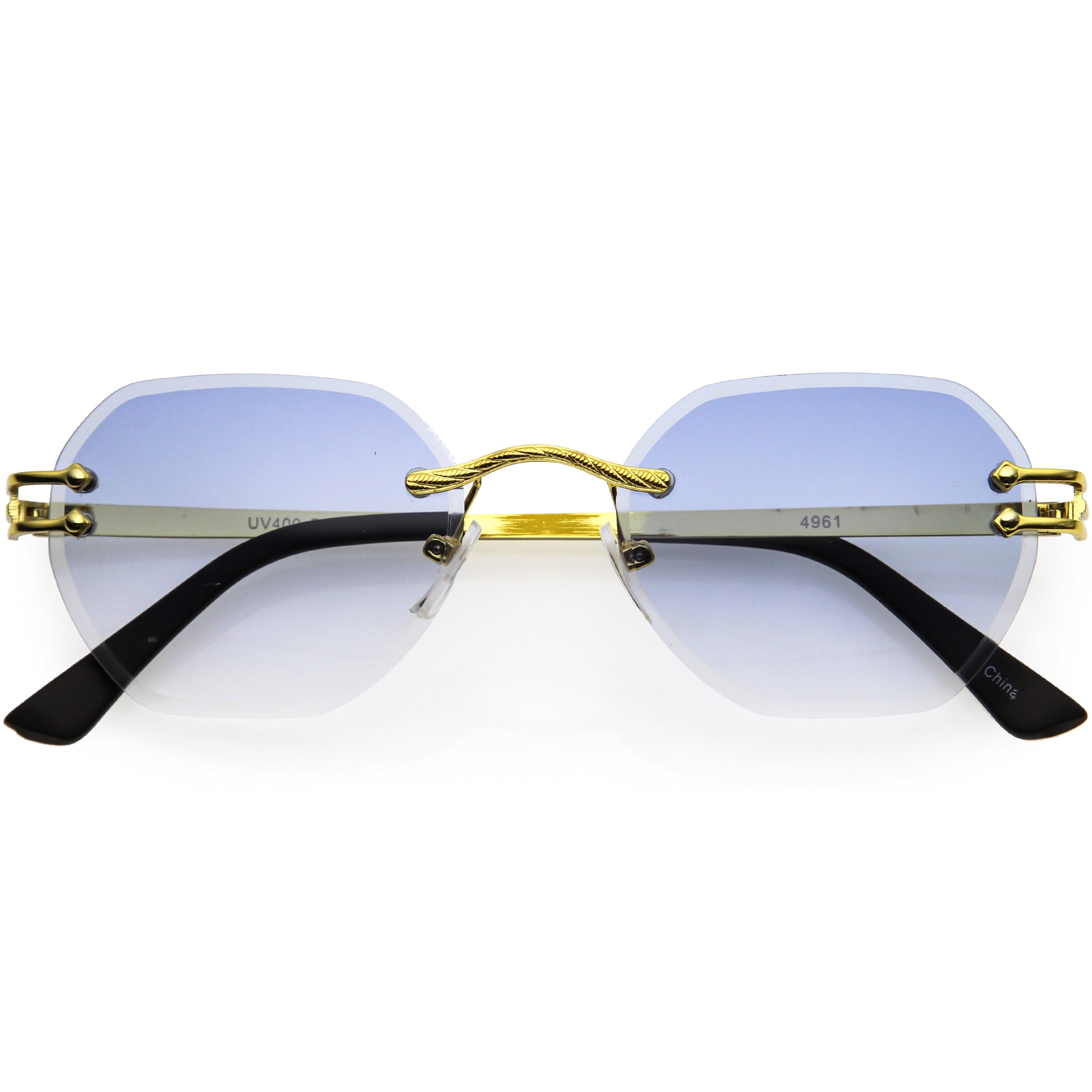 Peekaboo gold square sunglasses for women 2019 black silver mirror
