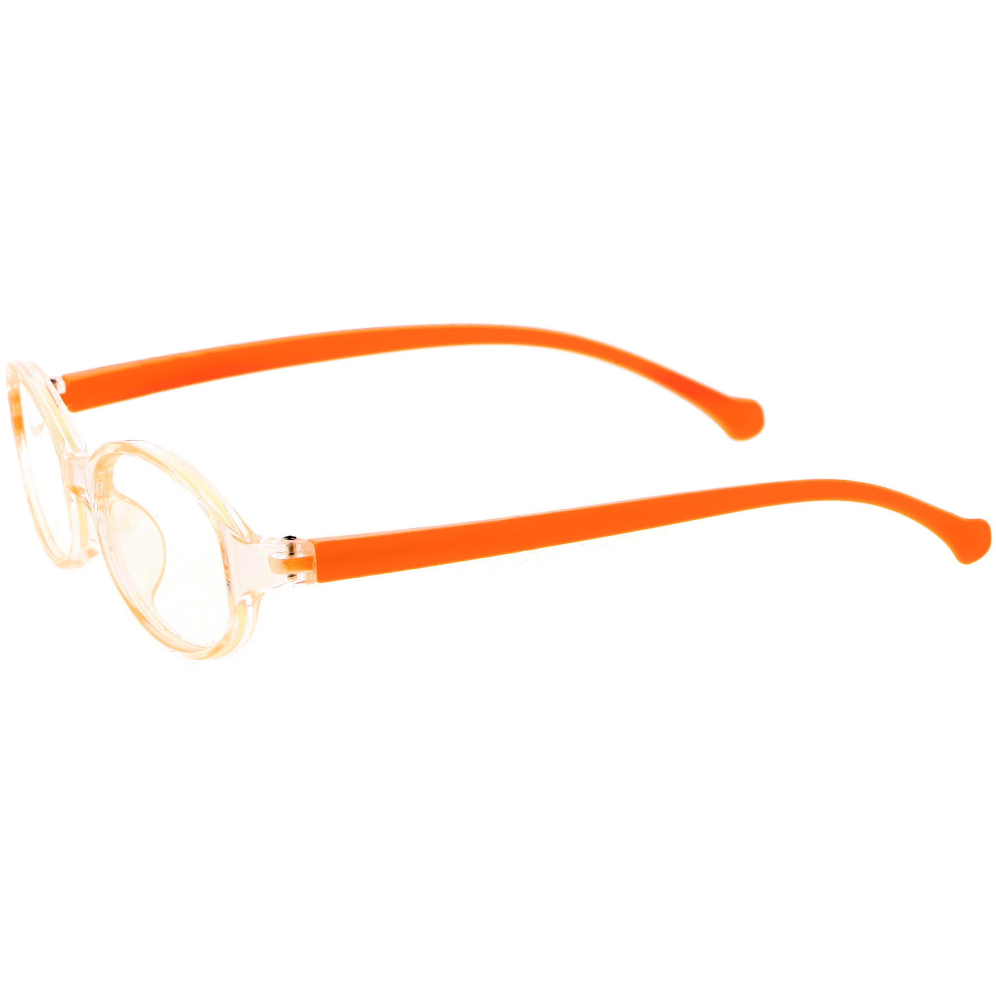 Metal Anti-Blue Light Cat Eye Optical Glasses For Women Clear Lens Glasses  Frame