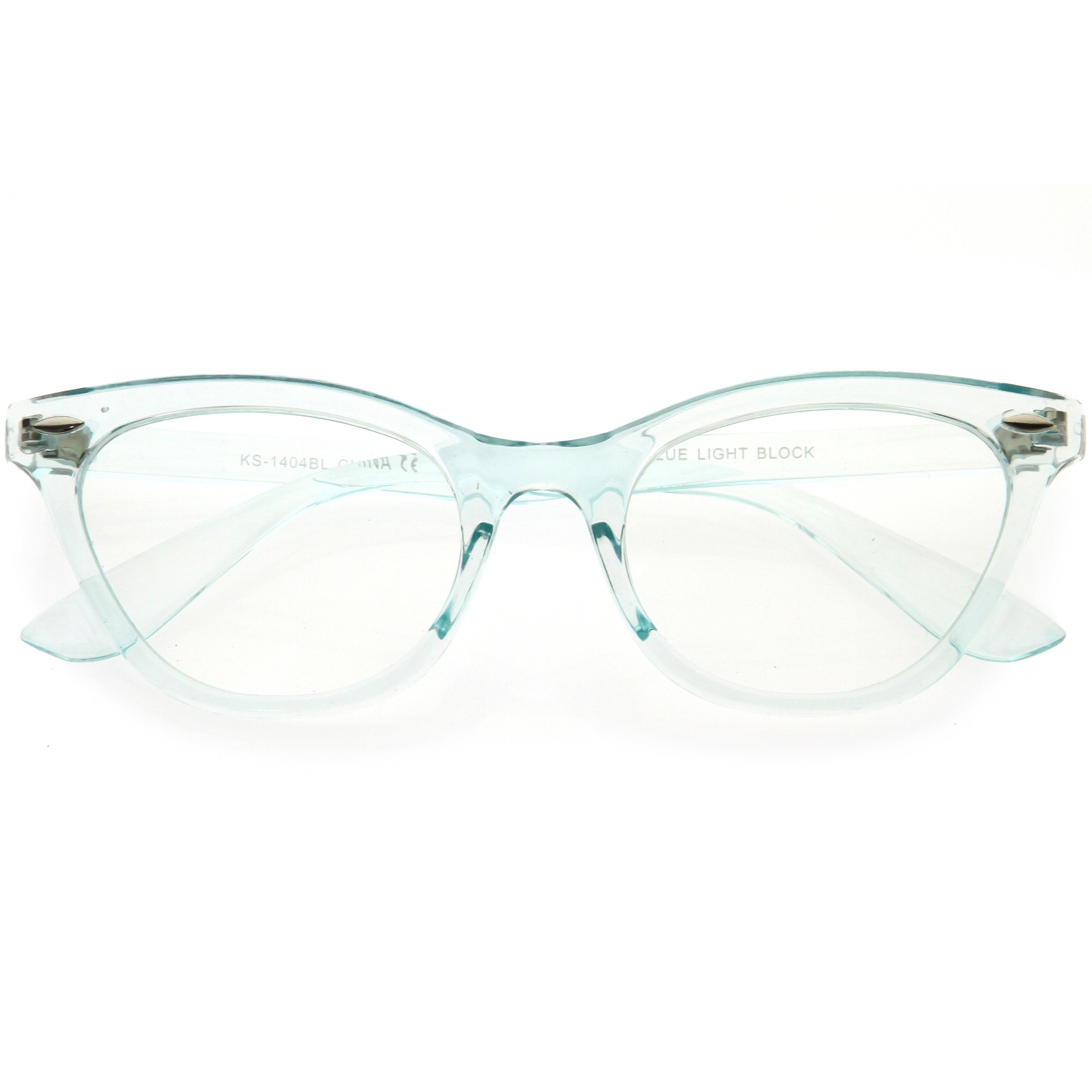 PRETTYLITTLETHING Clear Cat Eye Blue Light Glasses